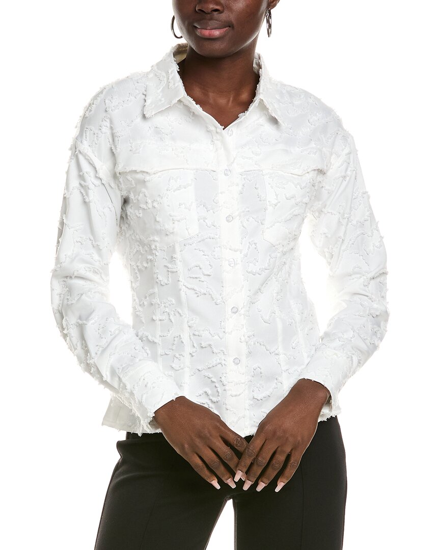 Рубашка с узором Gracia Fringe, белый
Рубашка с узором Gracia Fringe, белый
