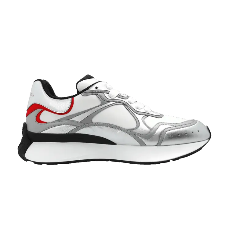 Кроссовки Alexander McQueen Sprint Runner Silver White Red, серебряный, Серебристый, Кроссовки Alexander McQueen Sprint Runner Silver White Red, серебряный
Кроссовки Alexander McQueen Sprint Runner Silver White Red, серебряный, Серебристый, Кроссовки Alexander McQueen Sprint Runner Silver White Red, серебряный