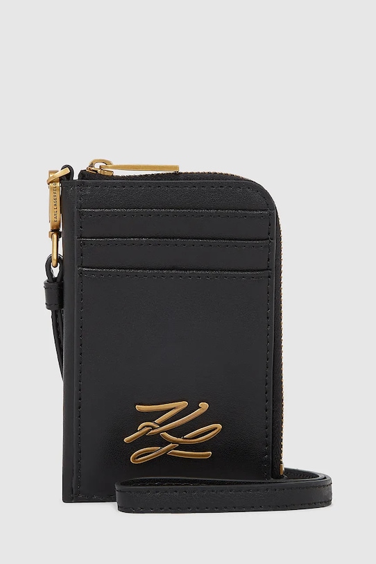 Кожаный кошелек K/AUTOGRAPH Karl Lagerfeld, черный
Кожаный кошелек K/AUTOGRAPH Karl Lagerfeld, черный