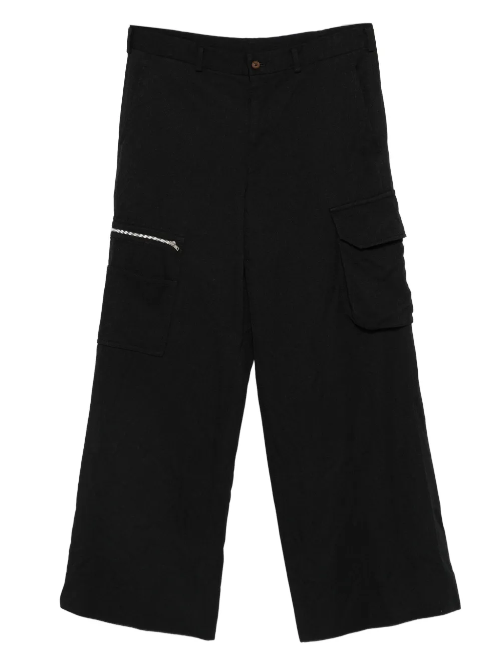 Брюки карго с карманом на молнии Black Comme Des Garçons, черный
Брюки карго с карманом на молнии Black Comme Des Garçons, черный