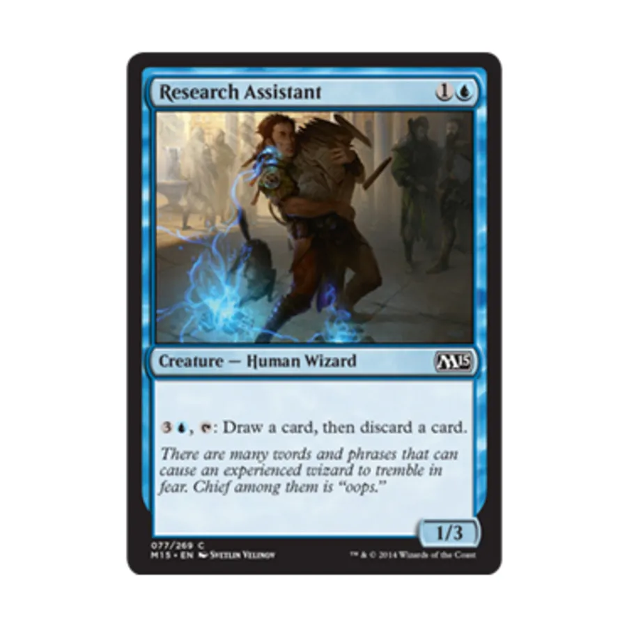 CCG Ассистент-исследователь (С), MTG - Magic 2015
CCG Ассистент-исследователь (С), MTG - Magic 2015