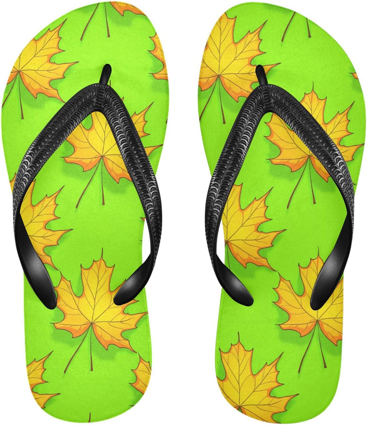 Вьетнамки с зелеными листьями клена, пляжный душ, резиновые нескользящие летние шлепанцы, обувь для ходьбы для мужчин и женщин Sinestour
Вьетнамки с зелеными листьями клена, пляжный душ, резиновые нескользящие летние шлепанцы, обувь для ходьбы для мужчин и женщин Sinestour