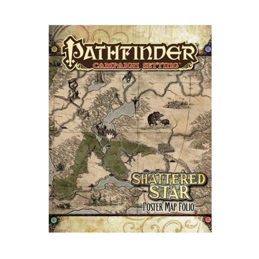 Фолио с картами — Расколотая звезда, Pathfinder Roleplaying Game (1st Edition) - Campaign Setting - Map Folios
Фолио с картами — Расколотая звезда, Pathfinder Roleplaying Game (1st Edition) - Campaign Setting - Map Folios