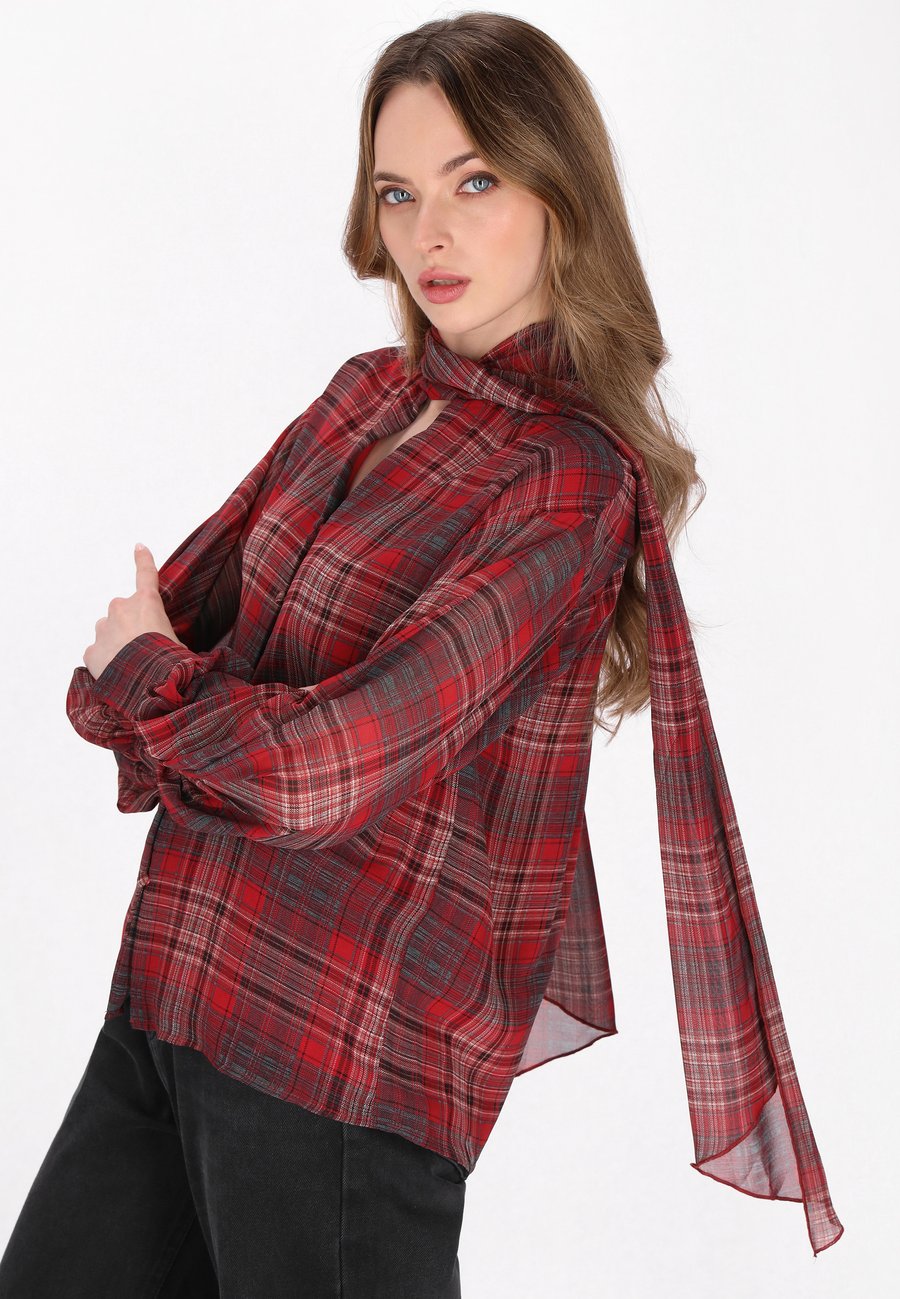 Блуза DreiMaster Button-down blouse, Red Check/Red
Блуза DreiMaster Button-down blouse, Red Check/Red