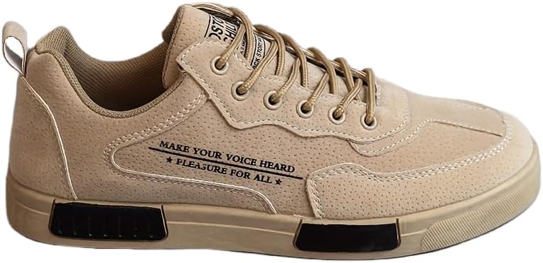 Удобные мужские повседневные кроссовки - дышащие низкие кроссовки для бега, ходьбы и активного отдыха с шнуровкой - универсальный стильный дизайн на все сезоны Clolinde, хаки
Удобные мужские повседневные кроссовки - дышащие низкие кроссовки для бега, ходьбы и активного отдыха с шнуровкой - универсальный стильный дизайн на все сезоны Clolinde, хаки