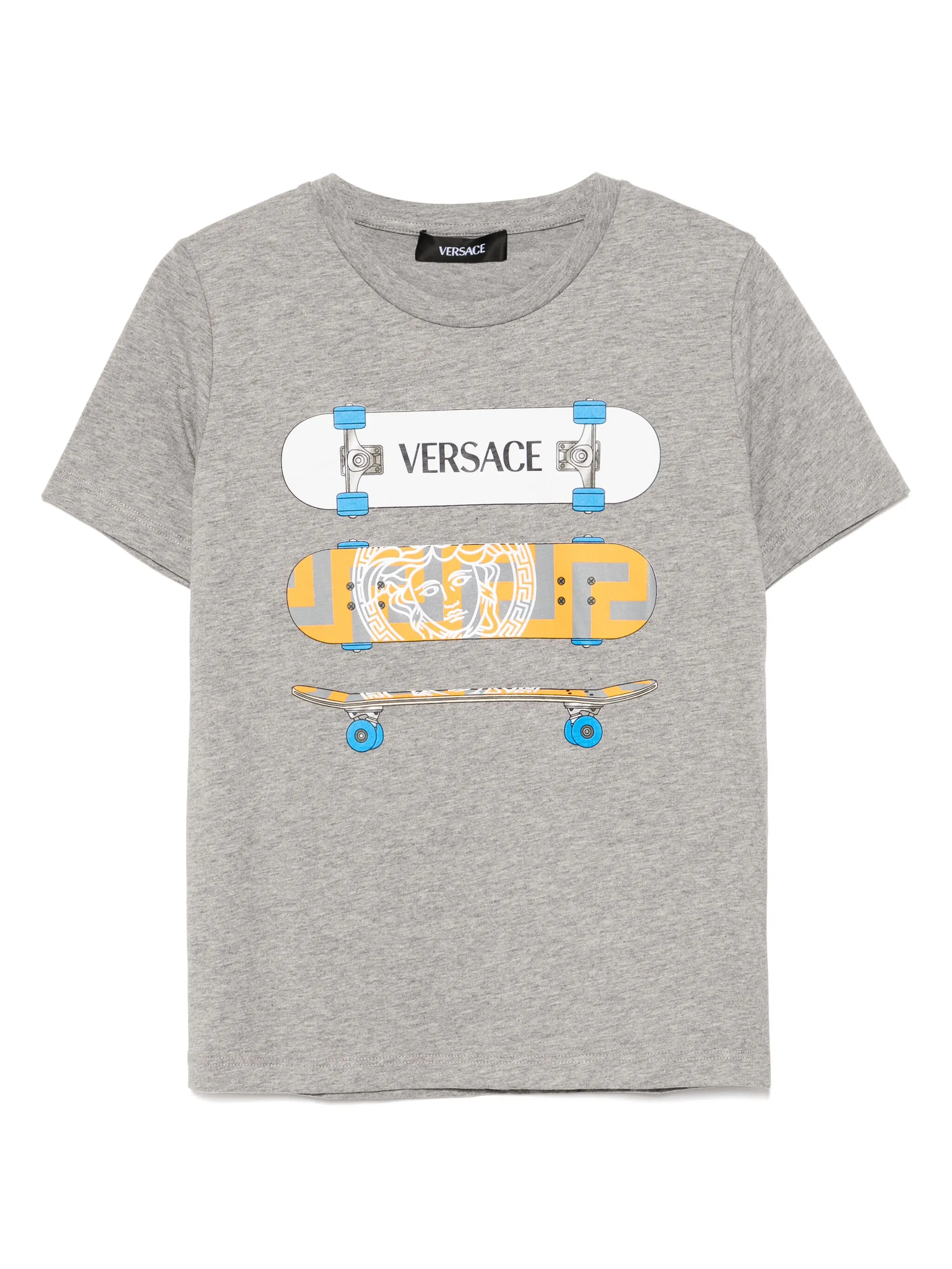 Футболка с принтом Versace Kids, темно-серый
Футболка с принтом Versace Kids, темно-серый