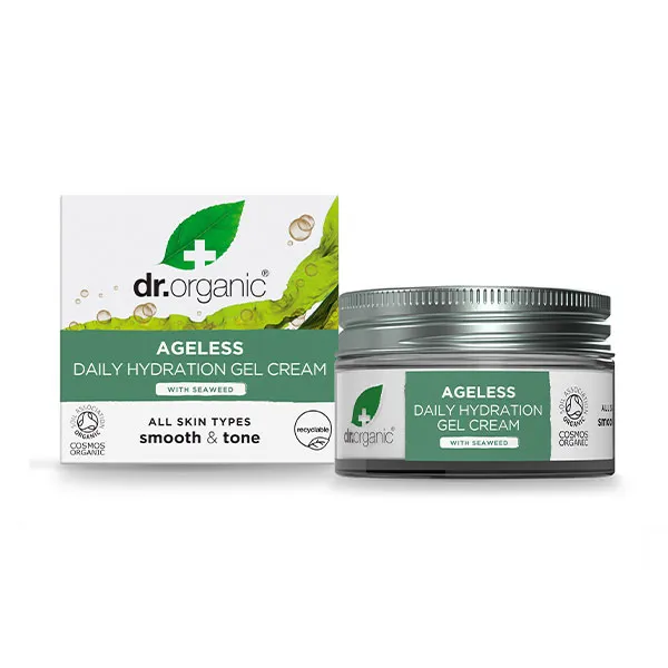 Гель-дневной крем Ageless Daily Hydration Gel Cream Dr. Organic, 50 ml
Гель-дневной крем Ageless Daily Hydration Gel Cream Dr. Organic, 50 ml