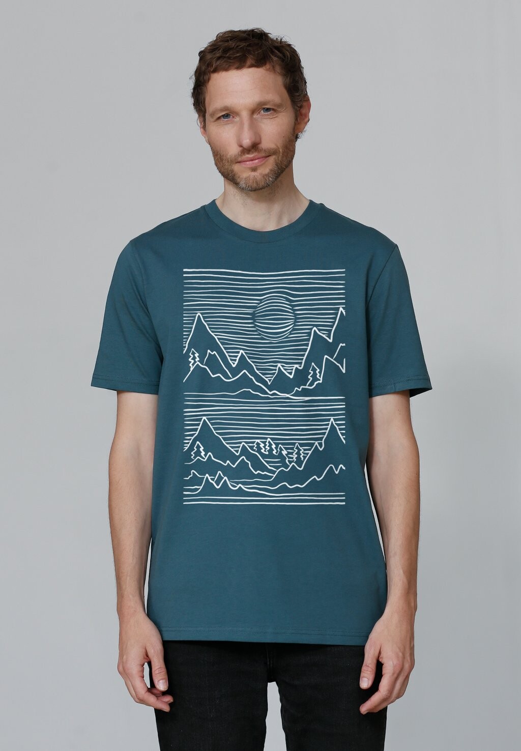 Футболка с принтом MOUNTAINS watapparel, бирюзовый
Футболка с принтом MOUNTAINS watapparel, бирюзовый