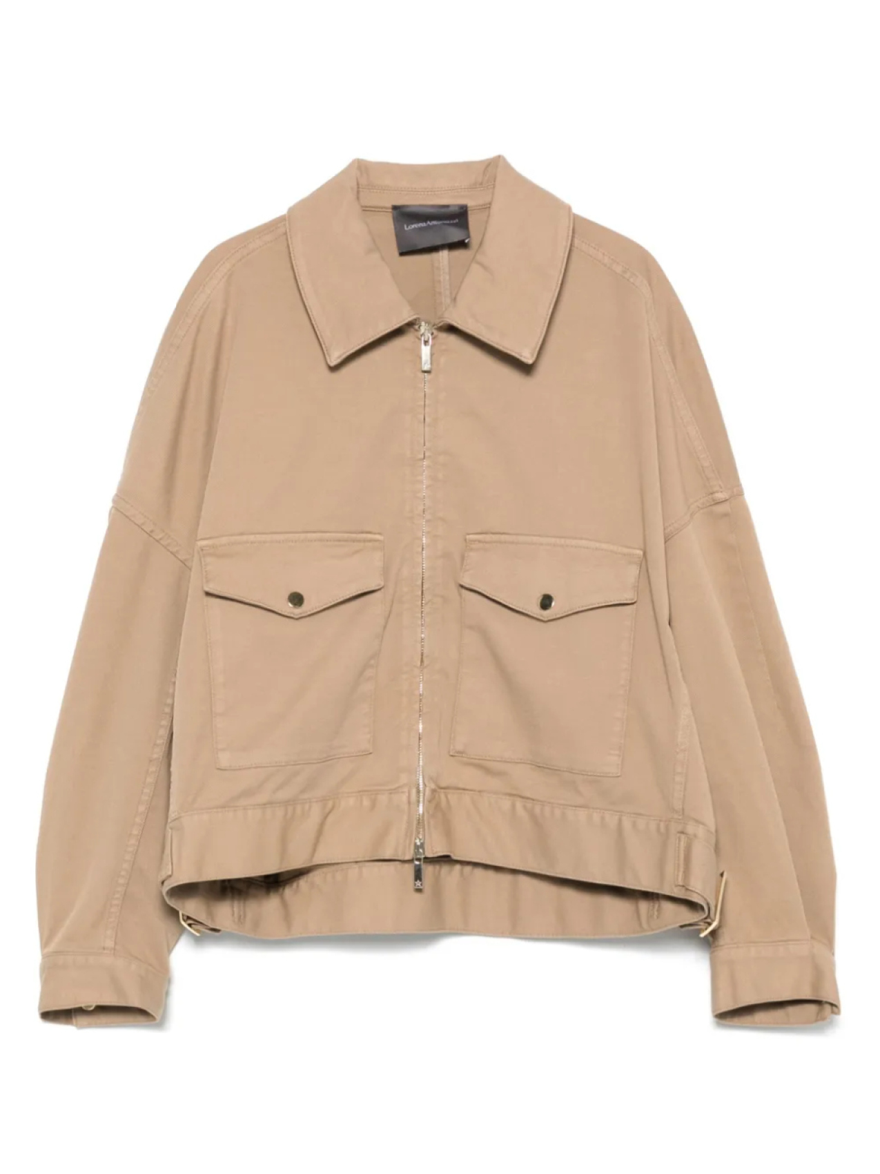 Lorena Antoniazzi куртка на молнии, коричневый
Lorena Antoniazzi куртка на молнии, коричневый