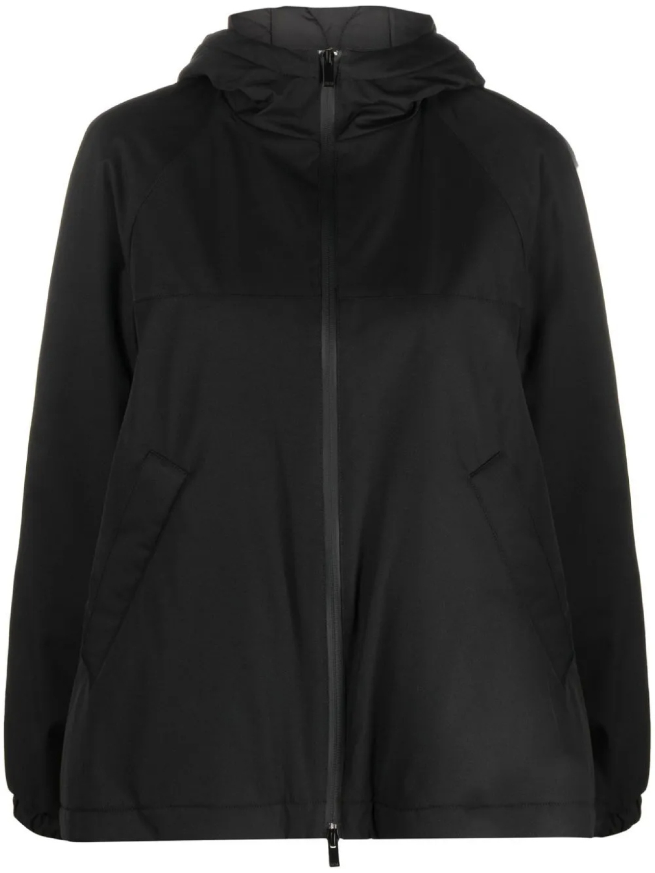 Куртка с высоким воротником и нашивкой-логотипом Max Mara, черный
Куртка с высоким воротником и нашивкой-логотипом Max Mara, черный