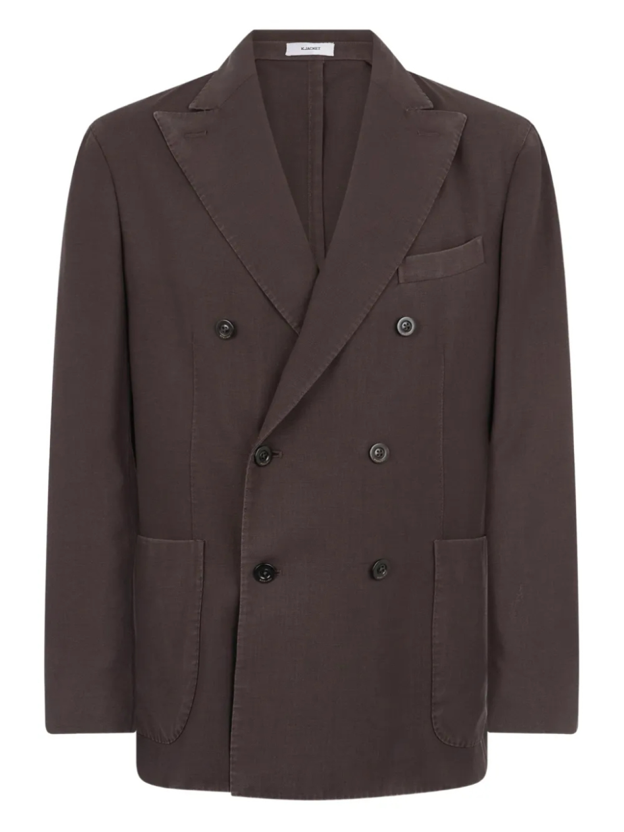 Двубортный пиджак K-jacket Boglioli, коричневый
Двубортный пиджак K-jacket Boglioli, коричневый