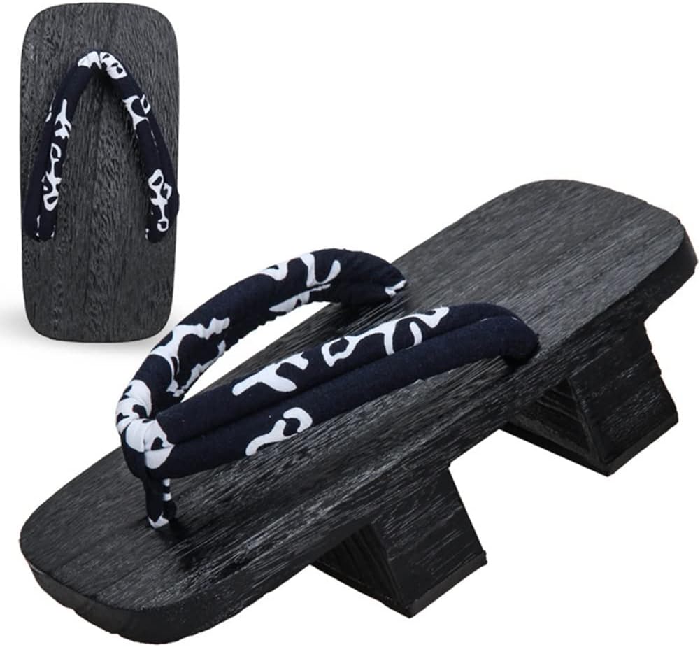 Деревянные сабо с двумя зубцами для мужчин, ретро мужские японские тапочки-вьетнамки на высокой подошве, традиционные японские сабо Гета, высота каблука 5,5 см, ширина 12 см Kitcissl, черный
Деревянные сабо с двумя зубцами для мужчин, ретро мужские японские тапочки-вьетнамки на высокой подошве, традиционные японские сабо Гета, высота каблука 5,5 см, ширина 12 см Kitcissl, черный