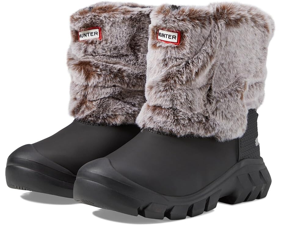 Ботинки Hunter Intrepid Faux Fur Snow Boot, цвет Black/Natural
Ботинки Hunter Intrepid Faux Fur Snow Boot, цвет Black/Natural
