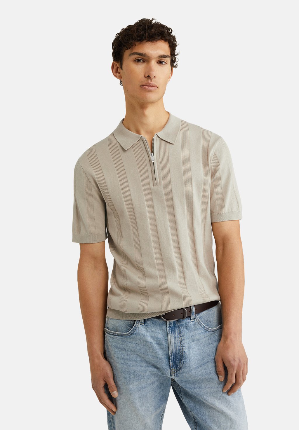 Рубашка поло WE Fashion, бежевый
Рубашка поло WE Fashion, бежевый