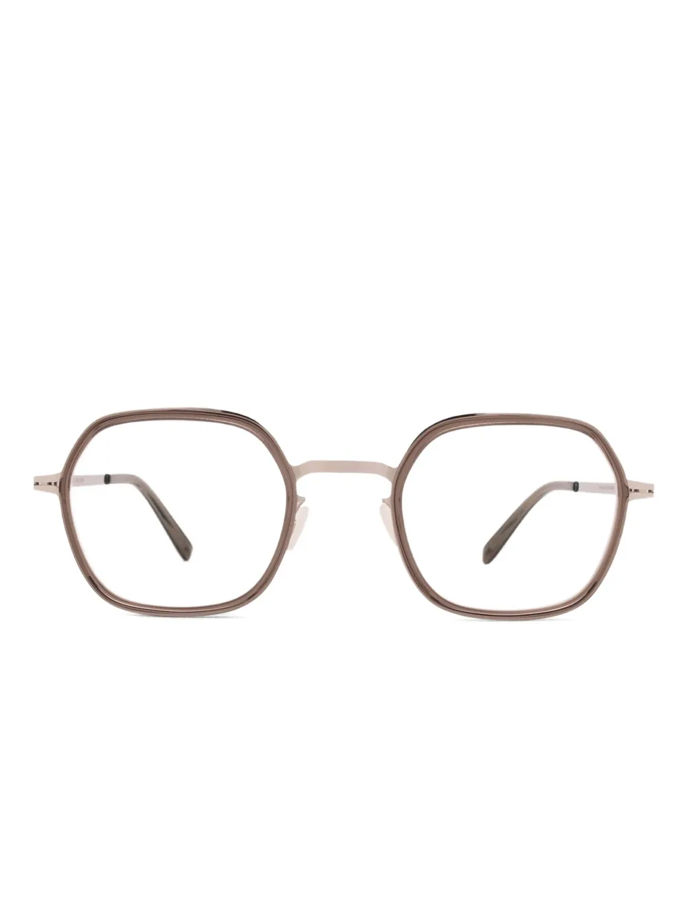 Очки в геометричной оправе Mykita, серебяный
Очки в геометричной оправе Mykita, серебяный