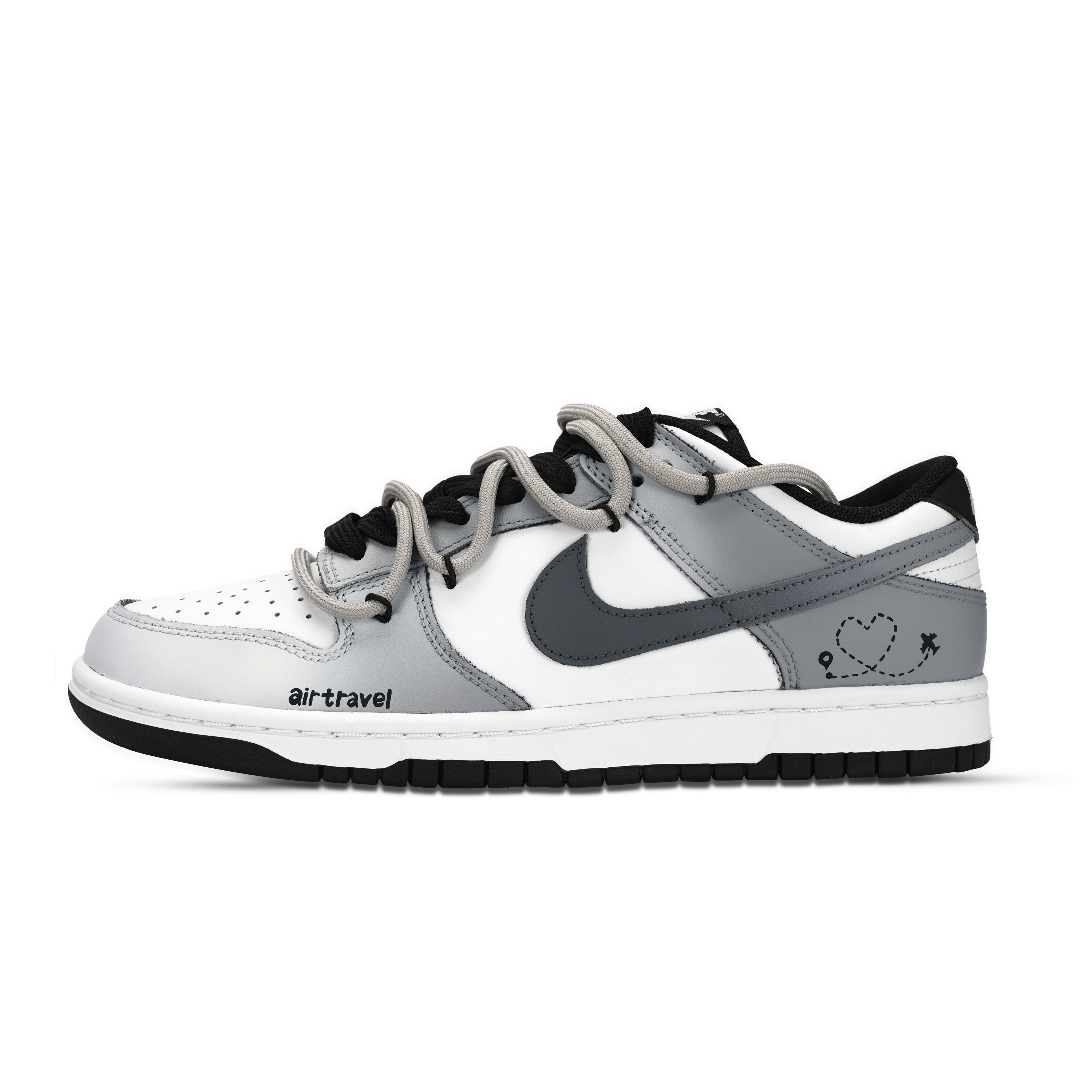 Nike Кроссовки для скейтбординга Dunk Heart Route Leather с защитой от истирания и скольжения, низкие, унисекс, серые и белые
Nike Кроссовки для скейтбординга Dunk Heart Route Leather с защитой от истирания и скольжения, низкие, унисекс, серые и белые