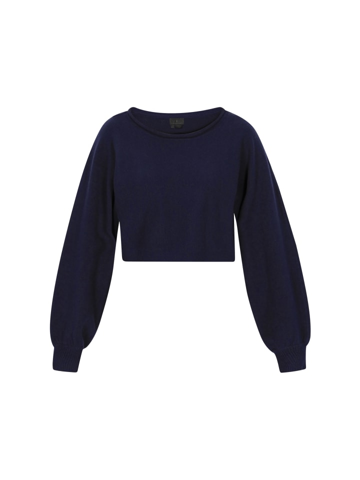 Женский свитер темно-синего цвета DreiMaster
Женский свитер темно-синего цвета DreiMaster