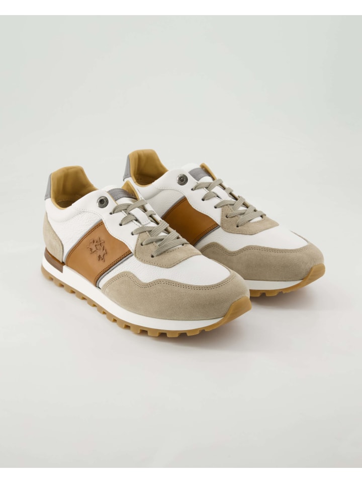 Кроссовки на шнуровке La Martina, бежевый
Кроссовки на шнуровке La Martina, бежевый