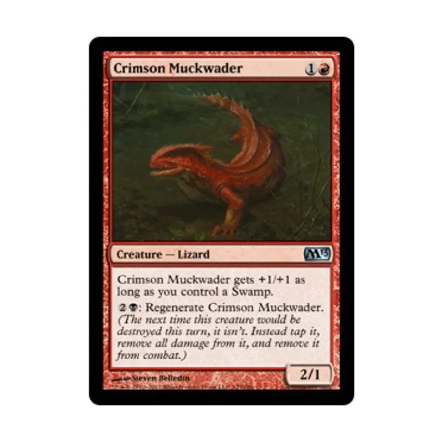 CCG Багровый мусорщик (U), MTG - Magic 2013
CCG Багровый мусорщик (U), MTG - Magic 2013