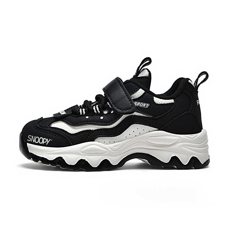 Нескользящие, устойчивые к истиранию, водонепроницаемые, средней высоты, повседневные детские кроссовки SNOOPY, черный
Нескользящие, устойчивые к истиранию, водонепроницаемые, средней высоты, повседневные детские кроссовки SNOOPY, черный