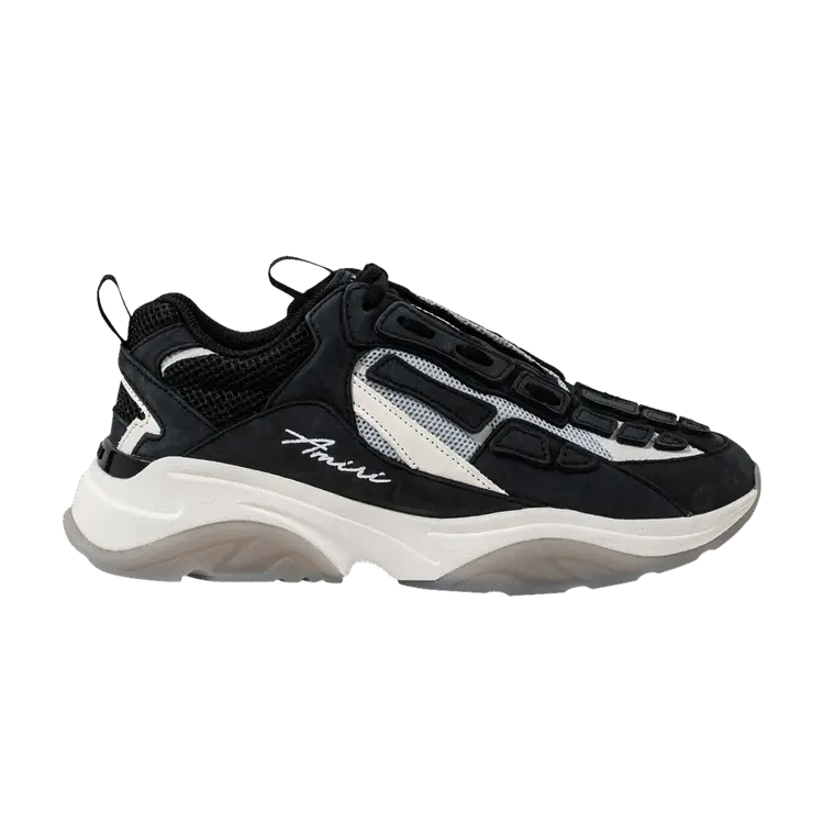 Кроссовки Amiri Bone Runner 'Black', черный 
Кроссовки Amiri Bone Runner 'Black', черный
