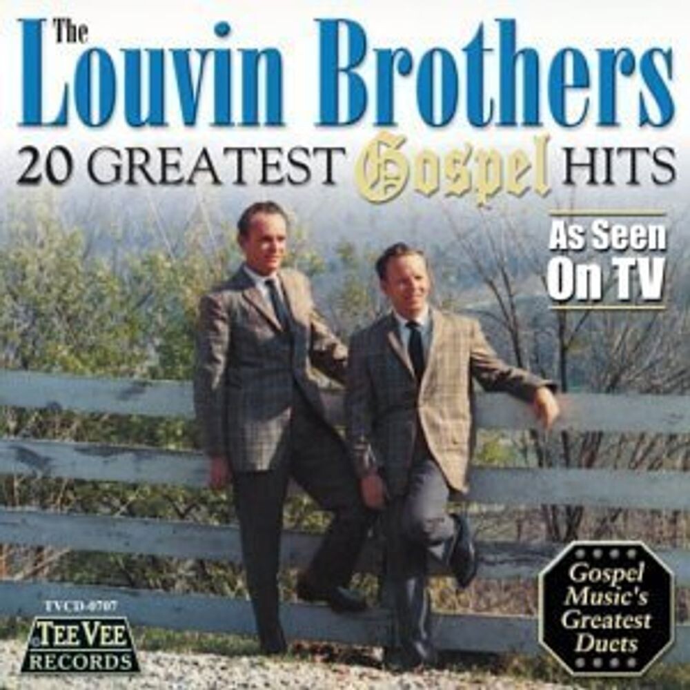 Диск CD 20 Greatest Gospel Hits - The Louvin Brothers
Диск CD 20 Greatest Gospel Hits - The Louvin Brothers