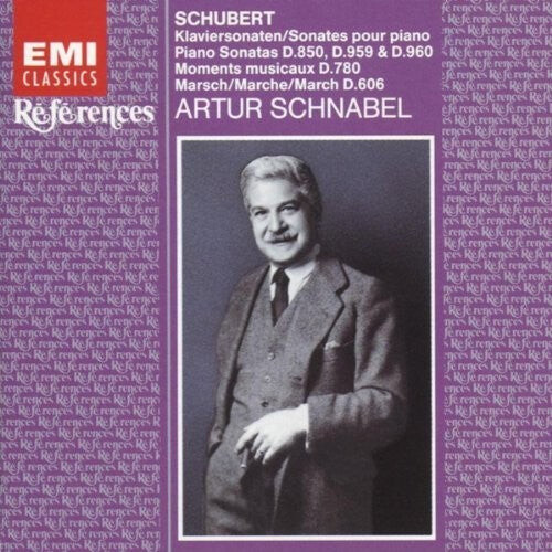 CD диск Schnabel, Arthur: Schubert: 3 Late Sonatas Favorite Imprtomptus
CD диск Schnabel, Arthur: Schubert: 3 Late Sonatas Favorite Imprtomptus