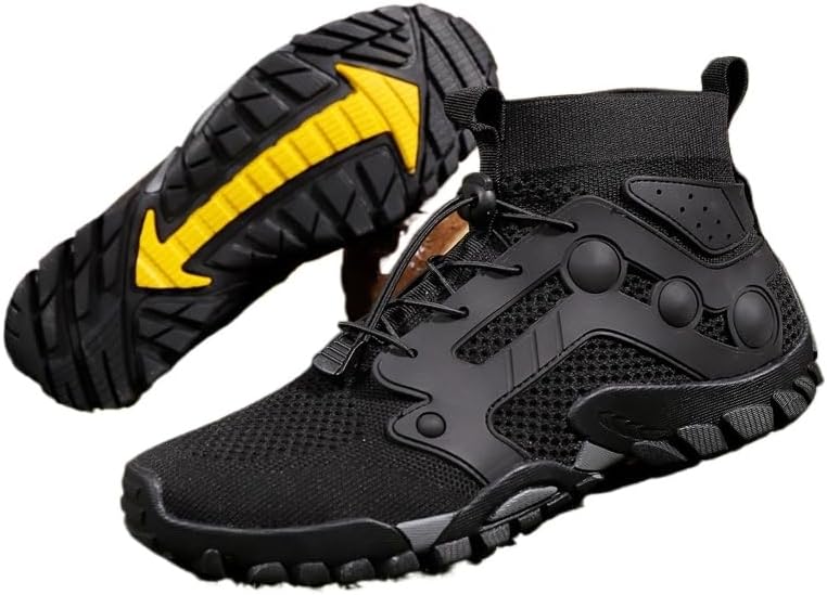 Мужские походные слипоны, водонепроницаемые обувь для улицы, нескользящие кроссовки для треккинга, подходящие для кемпинга, рыбалки, альпинизма и прогулок по тропам Qacksv, черный
Мужские походные слипоны, водонепроницаемые обувь для улицы, нескользящие кроссовки для треккинга, подходящие для кемпинга, рыбалки, альпинизма и прогулок по тропам Qacksv, черный