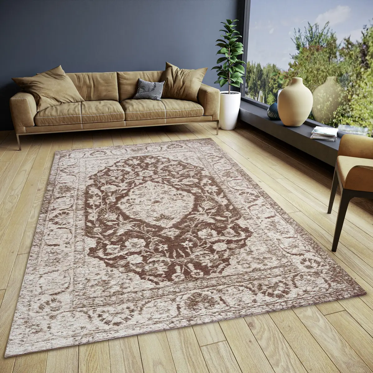 Ковер HANSE Home "Mahat", прямоугольный, износостойкий, простой в уходе, прочный, противоскользящий 200х285 см, коричневый
Ковер HANSE Home "Mahat", прямоугольный, износостойкий, простой в уходе, прочный, противоскользящий 200х285 см, коричневый