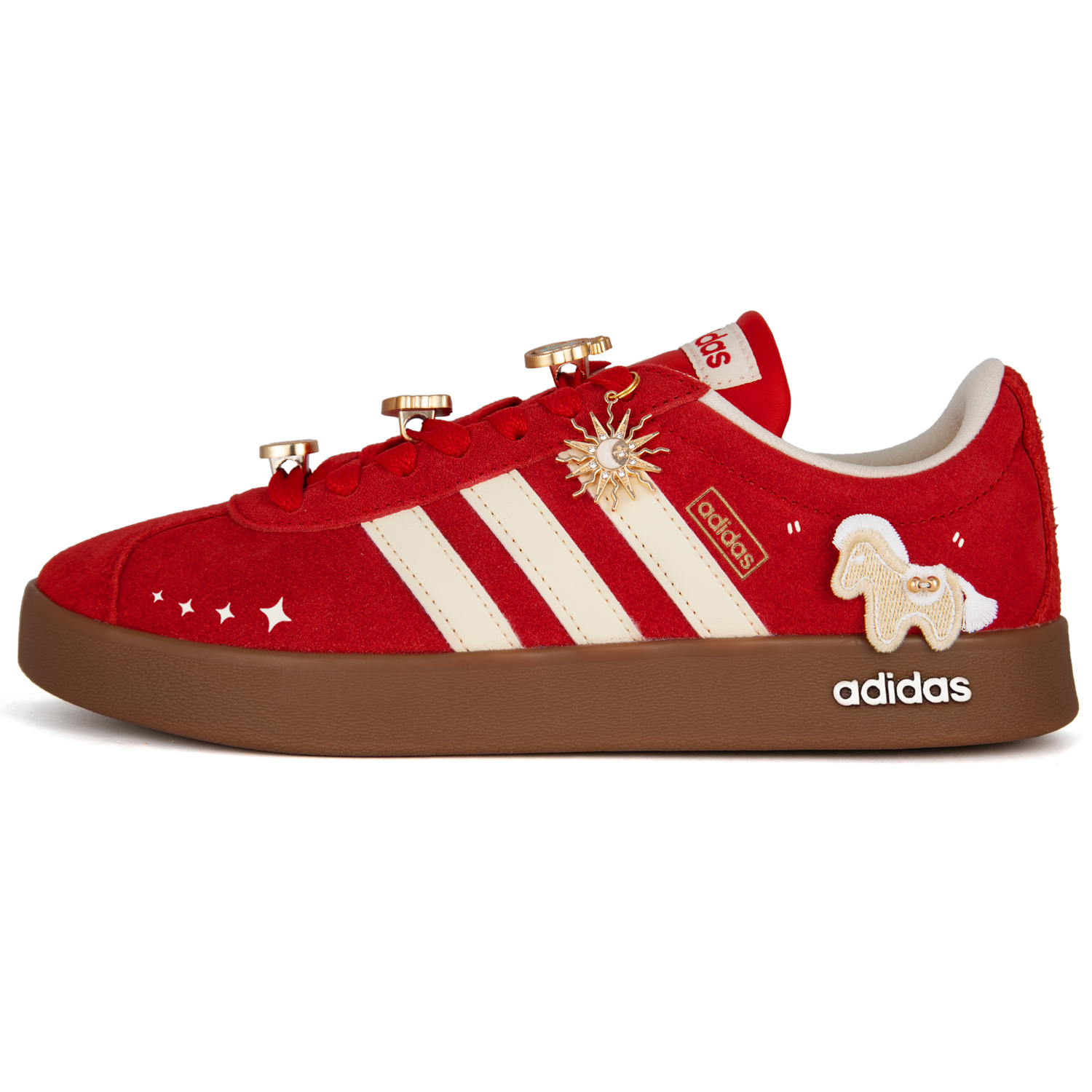 Adidas Кроссовки Vl Court Classic Super Lucky Star Abrasion Resistant Slip Resistant low top unisex red
Adidas Кроссовки Vl Court Classic Super Lucky Star Abrasion Resistant Slip Resistant low top unisex red