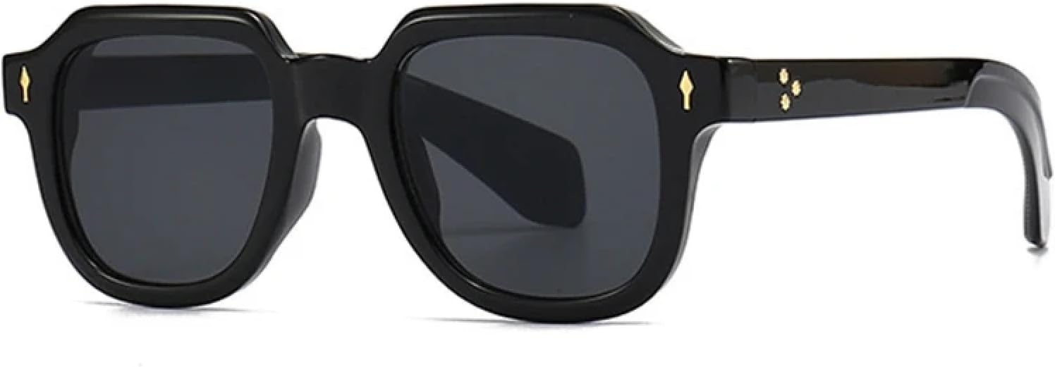 Мужские солнцезащитные очки с металлическими заклепками; женские солнцезащитные очки в стиле панк с градиентным переходом цвета и защитой от УФ-излучения UV400 DSVIGF, Black Gray
Мужские солнцезащитные очки с металлическими заклепками; женские солнцезащитные очки в стиле панк с градиентным переходом цвета и защитой от УФ-излучения UV400 DSVIGF, Black Gray