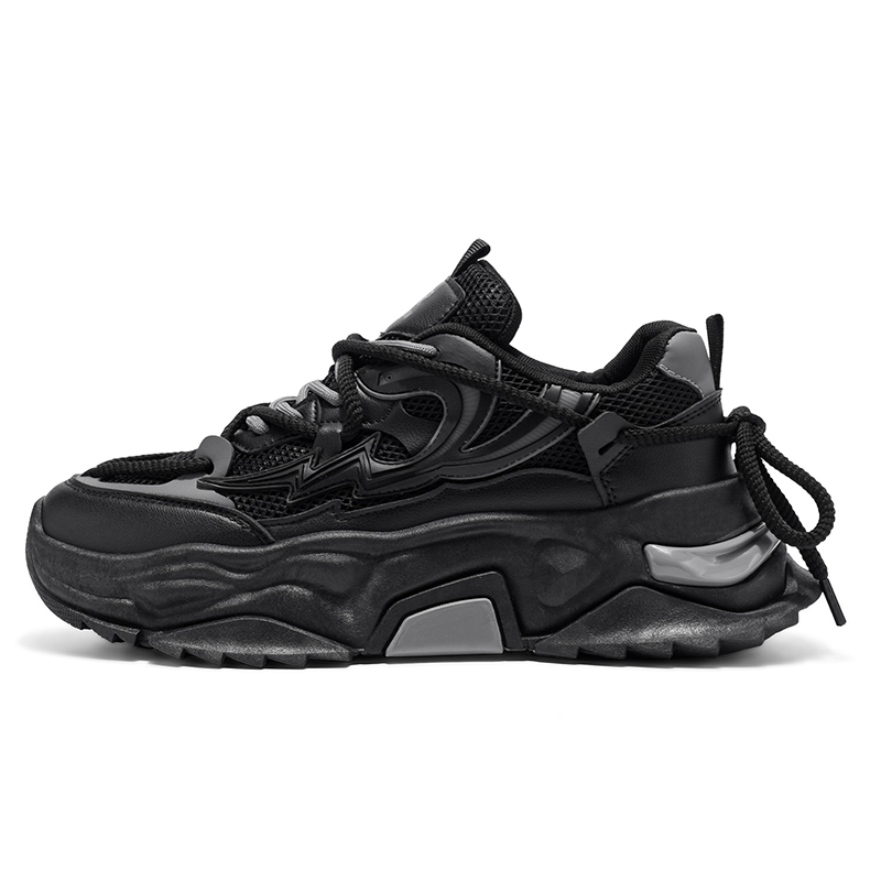 PNKE Абразивоустойчивые дышащие низкие повседневные туфли для мужчин с эффектом увеличения роста - черно-серые, цвет Black Gray
PNKE Абразивоустойчивые дышащие низкие повседневные туфли для мужчин с эффектом увеличения роста - черно-серые, цвет Black Gray