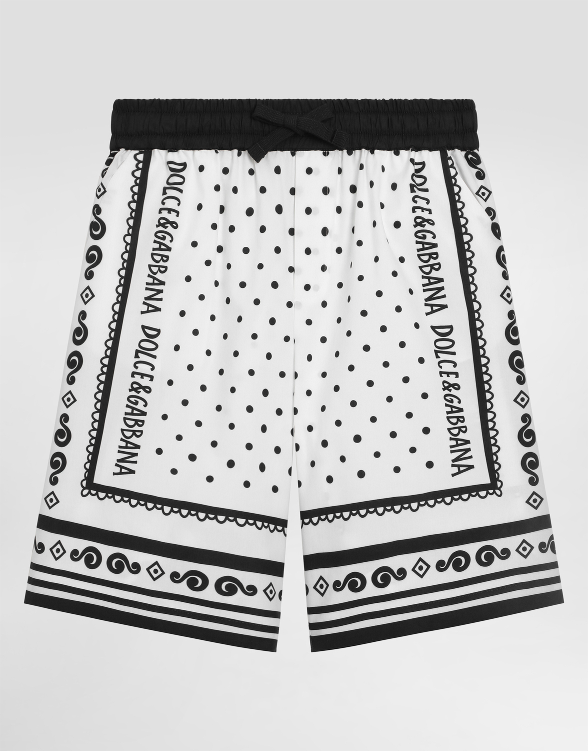 Шорты из поплина с принтом бандана Dolce&Gabbana, мультиколор
Шорты из поплина с принтом бандана Dolce&Gabbana, мультиколор