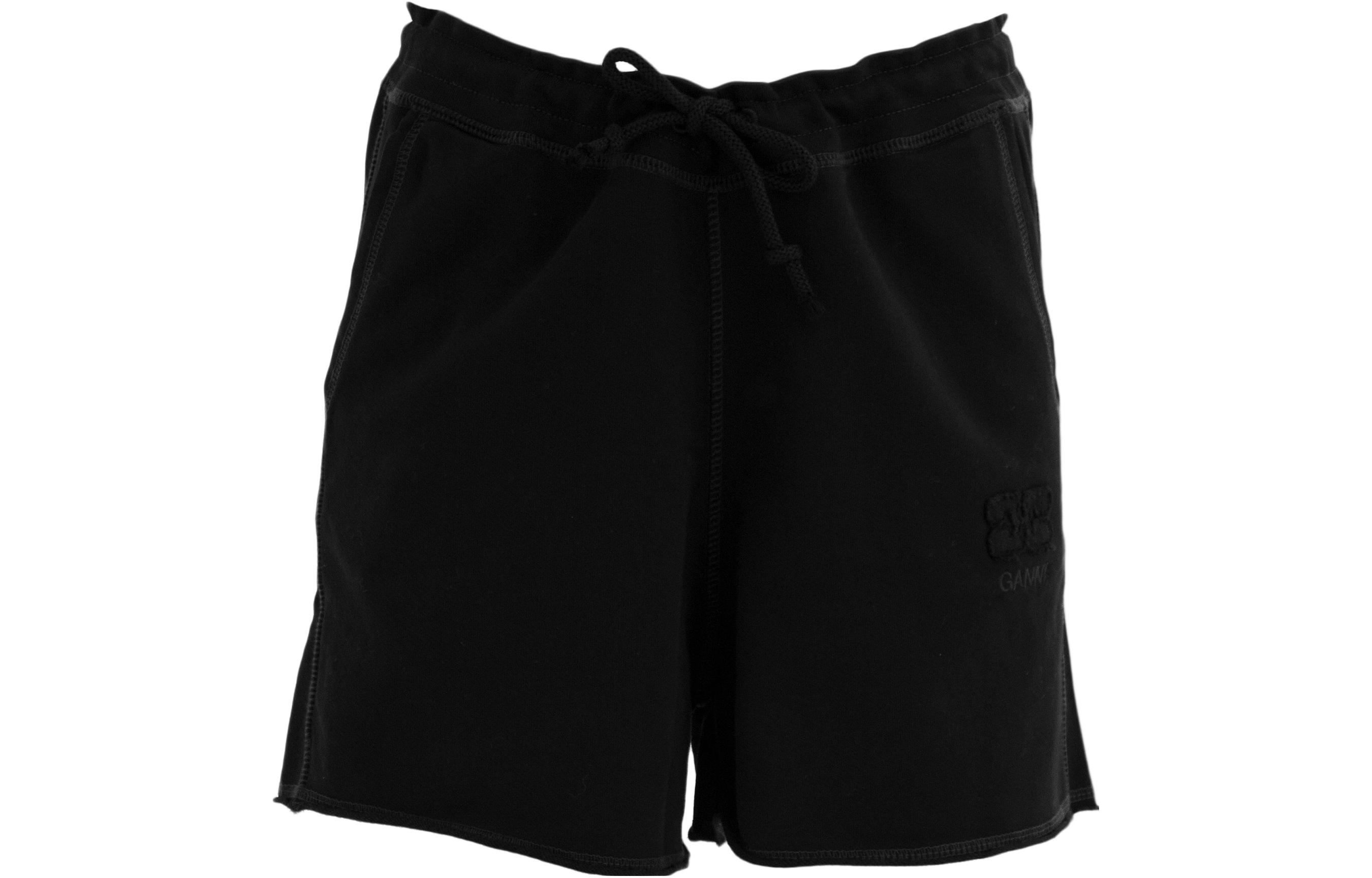 Шорты с логотипом GANNI, черные
Шорты с логотипом GANNI, черные