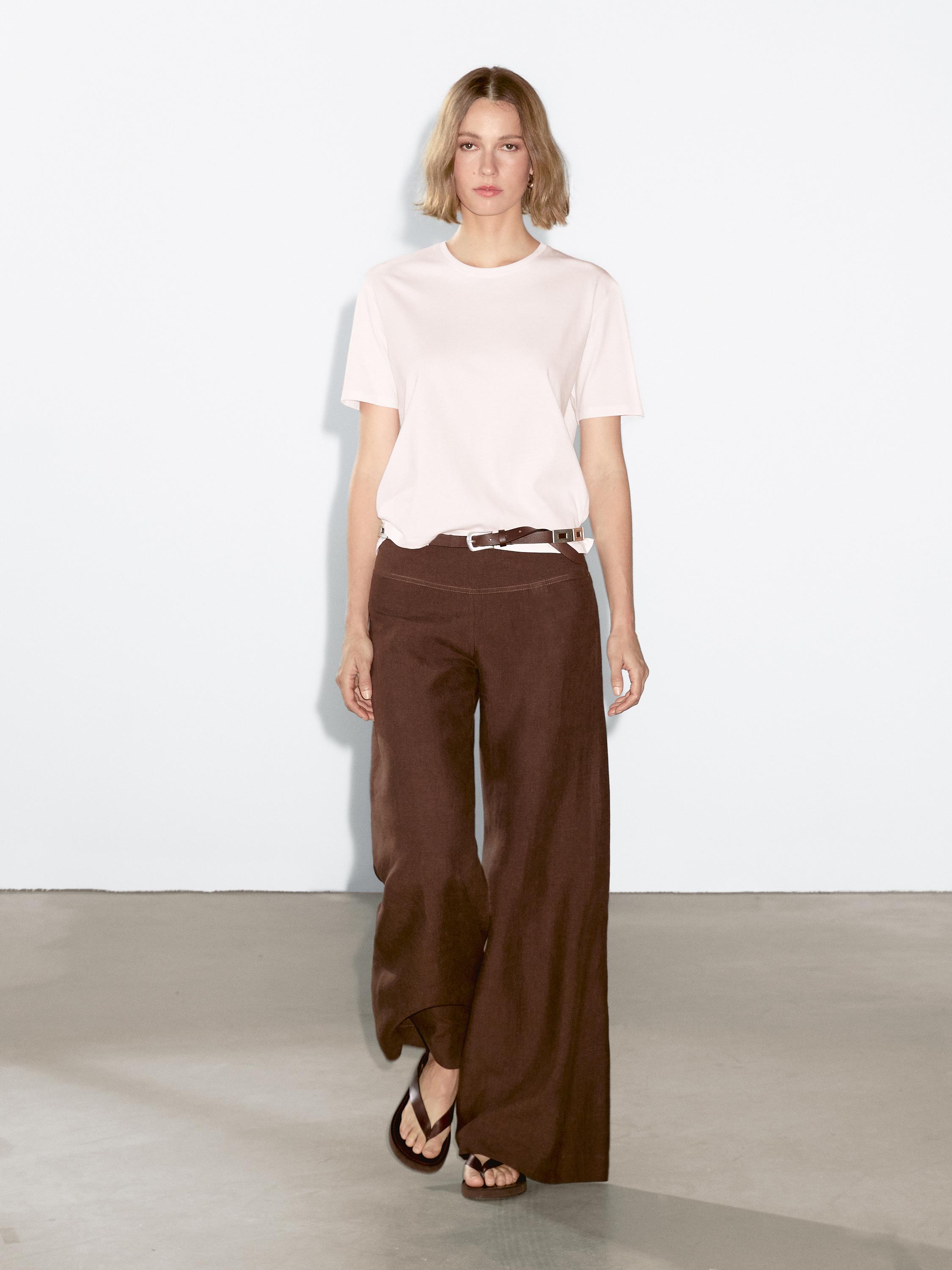 Футболка с коротким рукавом, стандартного кроя Massimo Dutti, пастельно-розовый
Футболка с коротким рукавом, стандартного кроя Massimo Dutti, пастельно-розовый