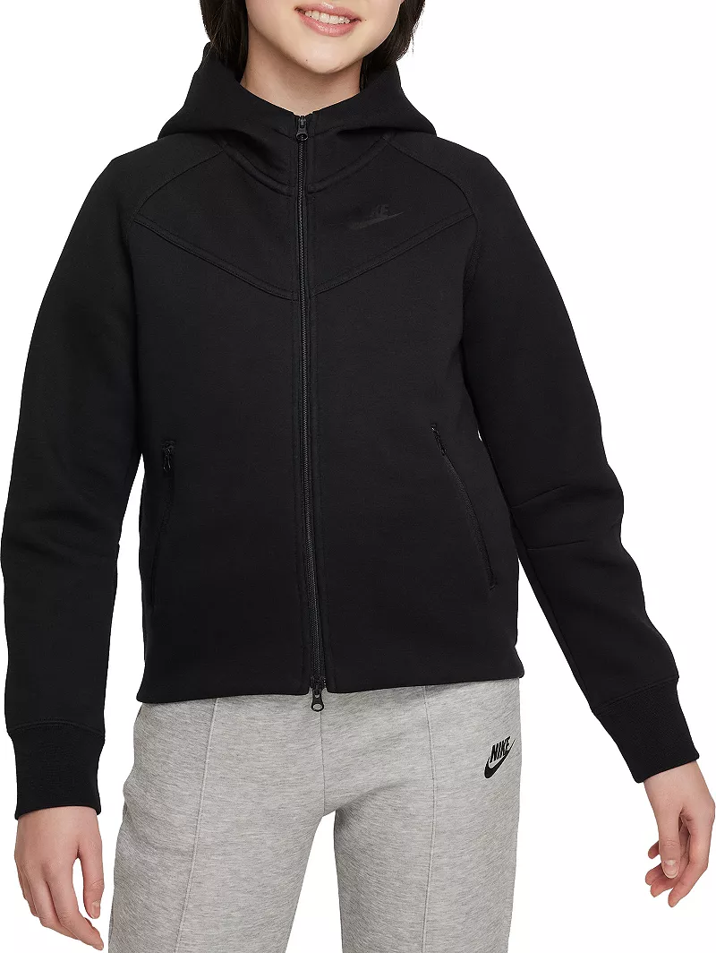 Худи из технического флиса с молнией во всю длину Nike Sportswear для девочек, черный
Худи из технического флиса с молнией во всю длину Nike Sportswear для девочек, черный