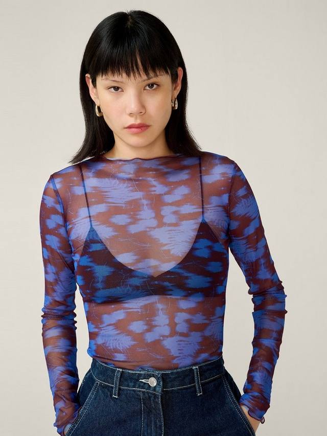 Топ Lorrie из сетчатой ткани OMNES, Wild Fern Print
Топ Lorrie из сетчатой ткани OMNES, Wild Fern Print