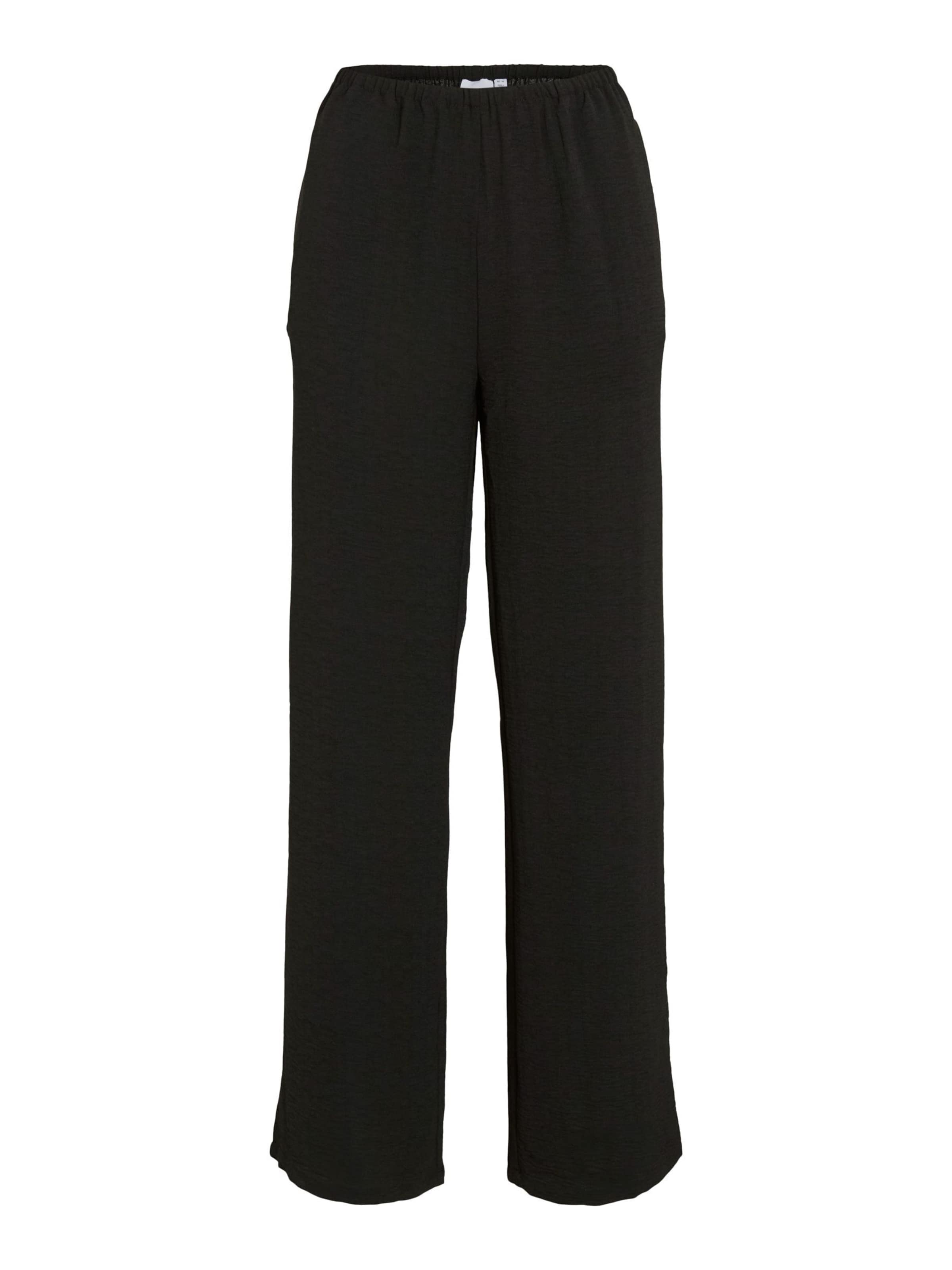 VILA Широкие брюки 'VISurashil' в черном цвете
VILA Широкие брюки 'VISurashil' в черном цвете