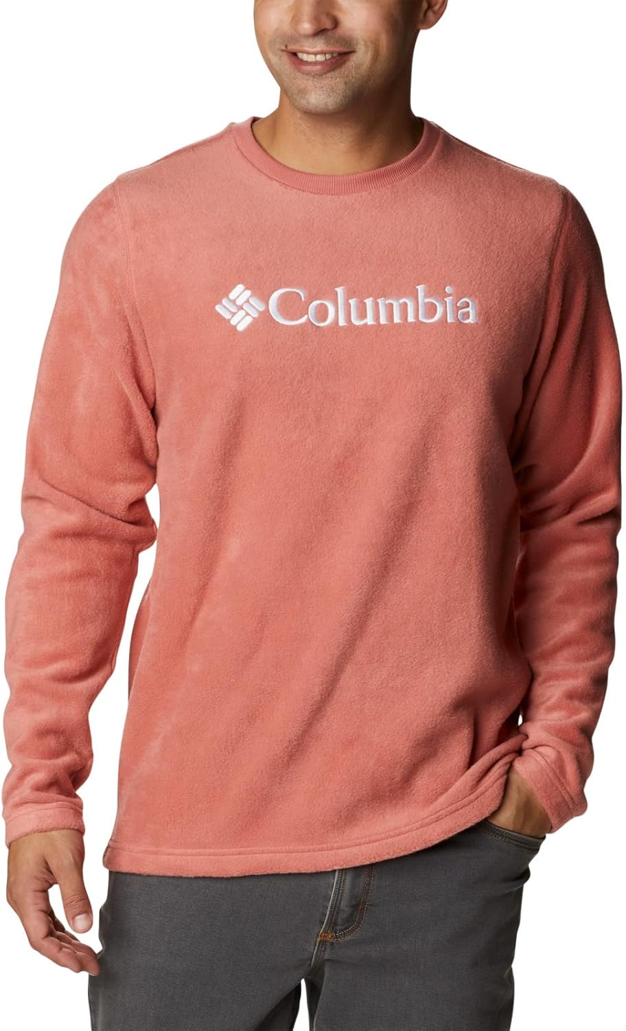 Columbia Men's Steens Mountain Crew, Dark Coral
Columbia Men's Steens Mountain Crew, Dark Coral