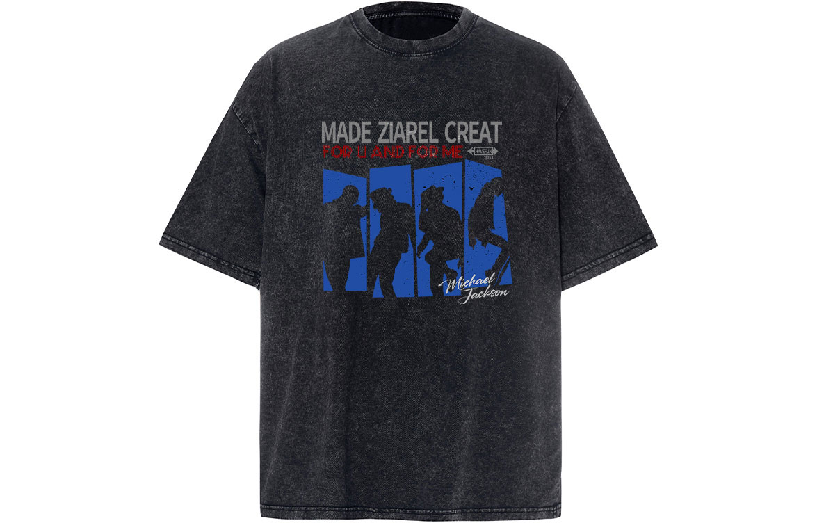 ZIAREL Футболка Unisex Black Crew Neck Moderate Heavyweight
ZIAREL Футболка Unisex Black Crew Neck Moderate Heavyweight