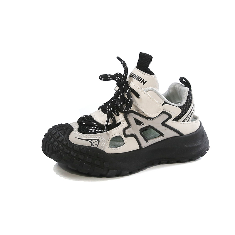 Детские сандалии с низким верхом, нескользящие, износостойкие, дышащие RHOBESAM, черный
Детские сандалии с низким верхом, нескользящие, износостойкие, дышащие RHOBESAM, черный