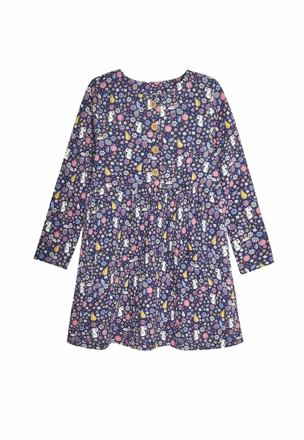 Платье-блузка FRUIT AND MOUSE FLORAL BUTTON FRONT, REGULAR FIT JoJo Maman Bébé, синий
Платье-блузка FRUIT AND MOUSE FLORAL BUTTON FRONT, REGULAR FIT JoJo Maman Bébé, синий