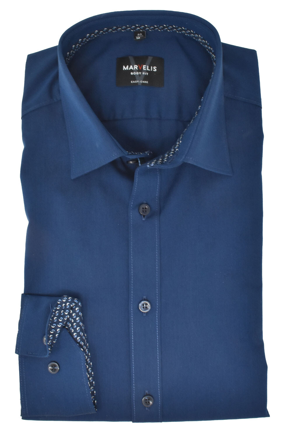 Рубашка MARVELIS Body Fit Business, темно синий
Рубашка MARVELIS Body Fit Business, темно синий