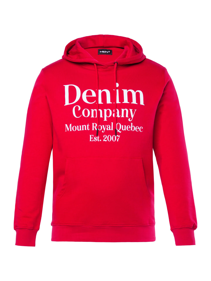 Свитшот из бархатисто-красного цвета Men Plus
Свитшот из бархатисто-красного цвета Men Plus