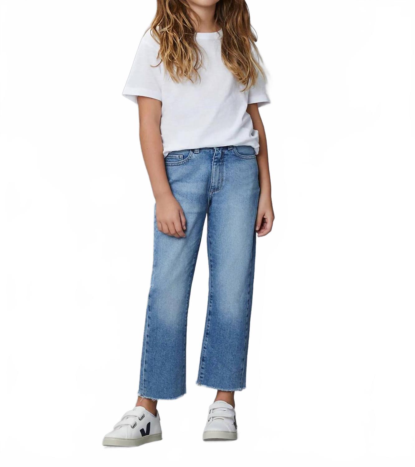 Emie Прямые джинсы с высокой посадкой и эластичной тканью в синем цвете DL1961 - Kids'
Emie Прямые джинсы с высокой посадкой и эластичной тканью в синем цвете DL1961 - Kids'