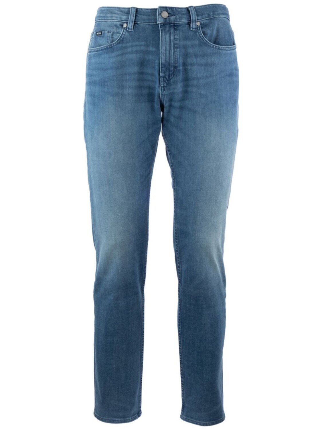 Джинсы с эффектом потертости BOSS, синий 
Джинсы с эффектом потертости BOSS, синий