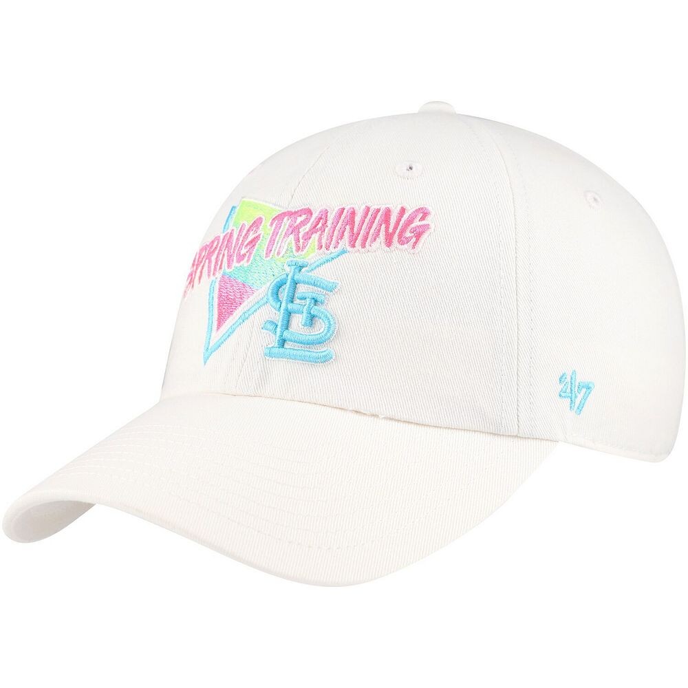 Мужская белая регулируемая кепка St. Louis Cardinals 2024 '47 Spring Training Vapor Wave Clean Up, цвет Crd White
Мужская белая регулируемая кепка St. Louis Cardinals 2024 '47 Spring Training Vapor Wave Clean Up, цвет Crd White