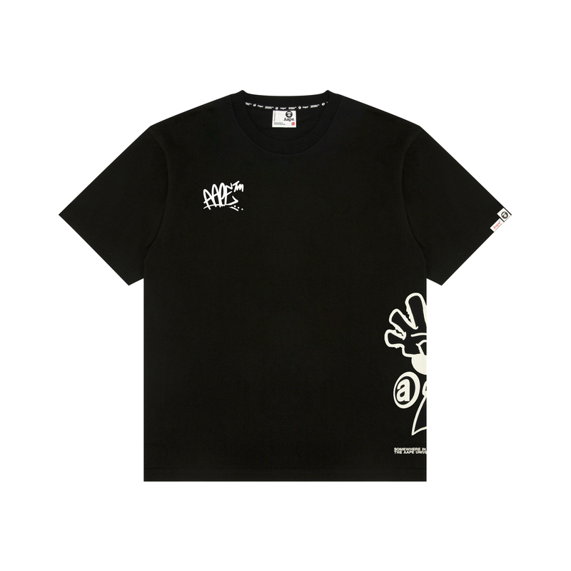 Футболка с принтом от A Bathing APE Aape, черный
Футболка с принтом от A Bathing APE Aape, черный