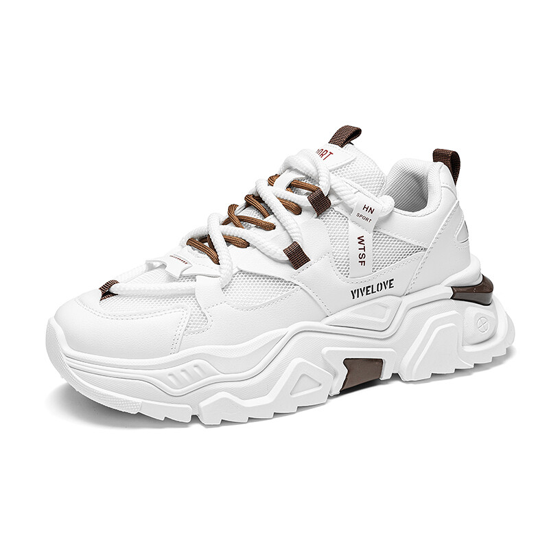 Кроссовки YIVELOVE Chunky Sneakers Men Low-top, серый 
Кроссовки YIVELOVE Chunky Sneakers Men Low-top, серый