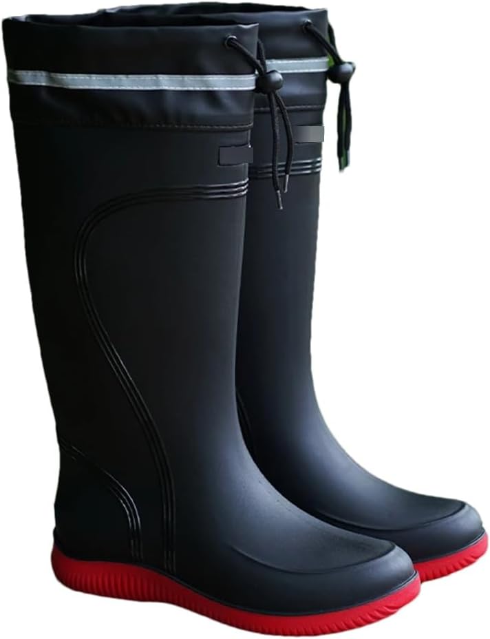 Мужские и женские резиновые сапоги Wjnvfioo с закрытым носком, водонепроницаемые и непромокаемые, средние по голени, с нескользящей подошвой и шнурком, красный
Мужские и женские резиновые сапоги Wjnvfioo с закрытым носком, водонепроницаемые и непромокаемые, средние по голени, с нескользящей подошвой и шнурком, красный